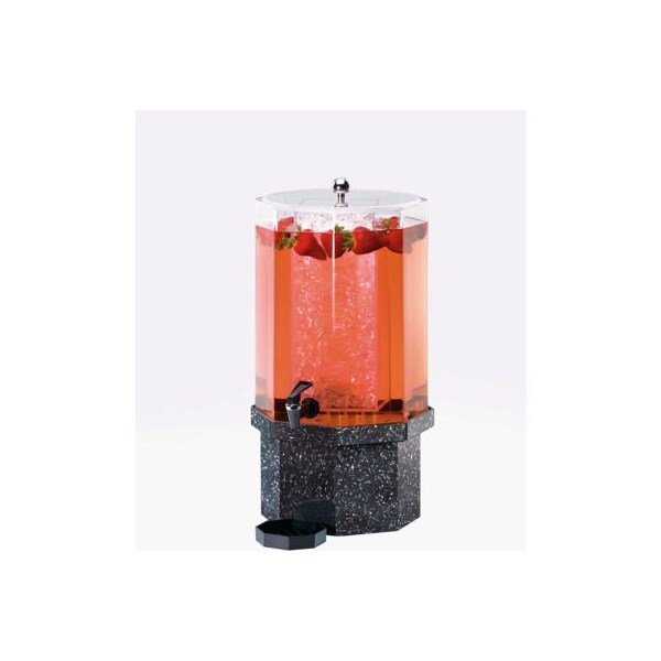 Cal-Mil Cal-Mil 972-3-17 Classic Beverage Dispenser 3 Gallon 11"W x 11"D x 22"H Charcoal Granite 972-3-17 - main